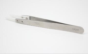 FEITA圓扁嘴陶瓷不銹鋼鑷子 FEITA圓扁嘴陶瓷不銹鋼鑷子