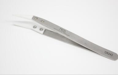 折角陶瓷不銹鋼鑷子 折角陶瓷不銹鋼鑷子