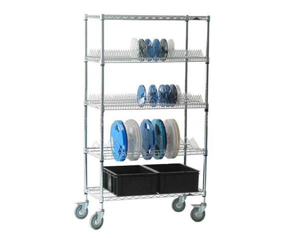 防靜電料盤手推車 防靜電料盤手推車