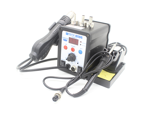 二合一烙鐵熱風(fēng)槍維修焊臺(tái) 二合一烙鐵熱風(fēng)槍維修焊臺(tái)